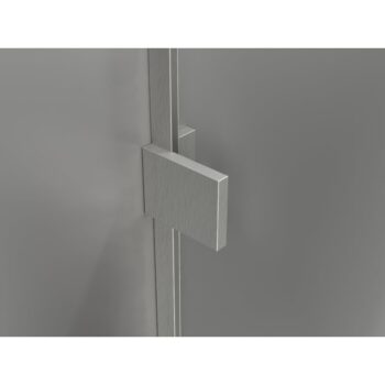 MEXEN/S - Lunar Sprchová zástena WALK-IN pravá 120 x 200, transparent 8 mm, nikel kartáčovaný 830-120-000-97-00-P