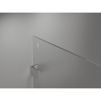 MEXEN/S - Lunar Sprchová zástena WALK-IN pravá 120 x 200, transparent 8 mm, nikel kartáčovaný 830-120-000-97-00-P