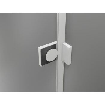 MEXEN/S - Lunar T sprchovací kút dvere krídlové ľavá 135 x 110, transparent, biela 834T-135-110-20-00-L