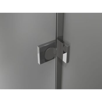 MEXEN/S - Lunar T sprchovací kút dvere krídlové ľavá 135 x 120, transparent, chróm 834T-135-120-01-00-L