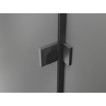 MEXEN/S - Lunar T sprchovací kút dvere krídlové pravá 120 x 70, transparent, grafit kartáčovaná 834T-120-070-66-00-P