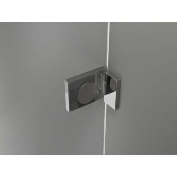 MEXEN/S - Lunar sprchovací kút dvere krídlové pravá 90 x 70, transparent, chróm 834-090-070-01-00-P