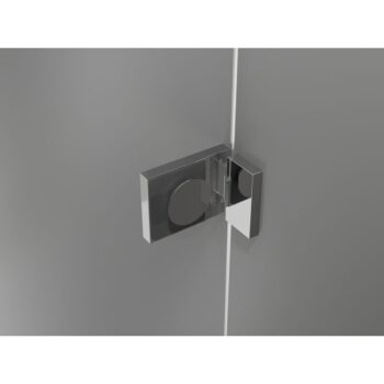 MEXEN/S - Lunar sprchové dvere krídlové ľavé 140, transparent, chróm 834-140-000-01-00-L