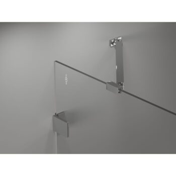 MEXEN/S - Lunar sprchové dvere krídlové pravé 140, transparent, chróm 834-140-000-01-00-P