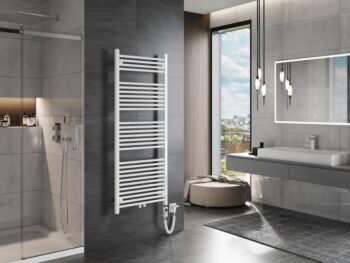 MEXEN/S - Mars radiátor + vykurovacia tyč 1500 x 600 mm, 900 W, biela W110-1500-600-2900-20