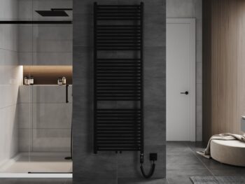 MEXEN/S - Mars radiátor + vykurovacia tyč 1800 x 600 mm, 900 W, čierna W110-1800-600-2900-70