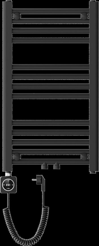 MEXEN/S - Mars radiátor + vykurovacia tyč 700 x 400 mm, 300 W, čierna W110-0700-400-6300-70