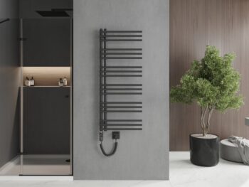 MEXEN/S - Neptún radiátor + vykurovacia tyč 1200 x 500 mm, 600 W, antracit W101-1200-500-2600-66