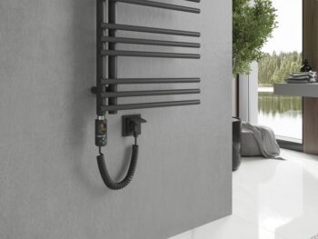 MEXEN/S - Neptún radiátor + vykurovacia tyč 1200 x 500 mm, 600 W, antracit W101-1200-500-2600-66