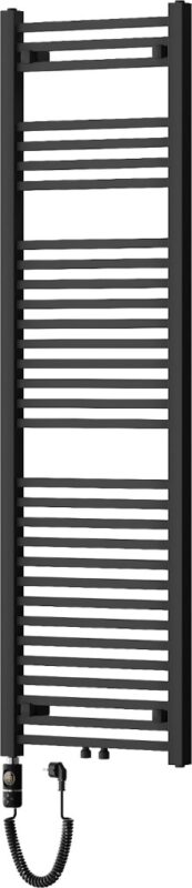 MEXEN/S - Plutón radiátor + vykurovacia tyč 1700 x 500 mm, 900 W, čierna W106-1700-500-2900-70