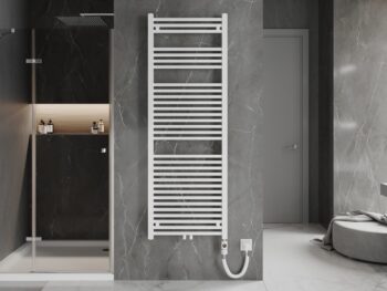MEXEN/S - Plutón radiátor + vykurovacia tyč 1700 x 600 mm, 900 W, biela W106-1700-600-2900-20