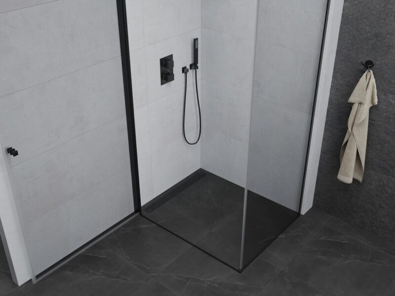 MEXEN/S - Pretória sprchovací kút 100x80, transparent, čierna 852-100-080-70-00 MEXEN/S - Pretória sprchovací kút 100x80, transparent, čierna 852-100-080-70-00