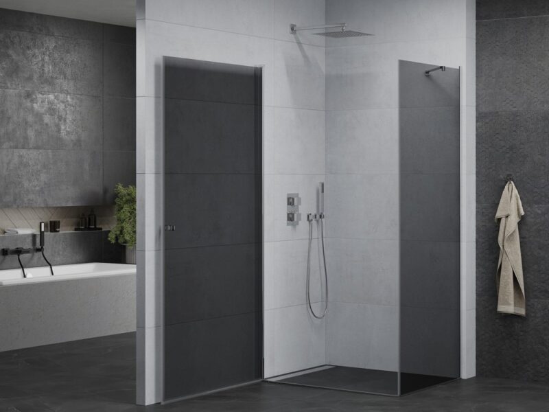 MEXEN/S - Pretória sprchovací kút 100x90, grafit, chróm 852-100-090-01-40 MEXEN/S - Pretória sprchovací kút 100x90, grafit, chróm 852-100-090-01-40