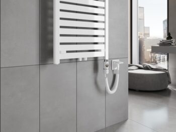 MEXEN/S - Urán radiátor + vykurovacia tyč 1200 x 600 mm, 600 W, biela W105-1200-600-2600-20