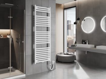 MEXEN/S - Urán radiátor + vykurovacia tyč 1800 x 600 mm, 900 W, biela W105-1800-600-2900-20