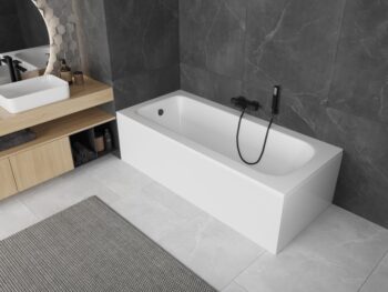 MEXEN/S - Vega klasická vaňa 120 x 70 cm s panelom biela 55011207000X