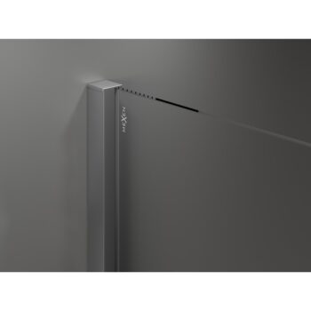 MEXEN/S - Velar Duo posuvné sprchové dvere 180, transparent, grafit metal 871-180-000-02-95
