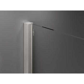 MEXEN/S - Velar Duo sprchovací kút, posuvné dvere 90 x 90, transparent, nikel kartáčovaný 871-090-090-02-97