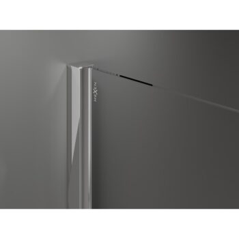 MEXEN/S - Velar Sprchová zástena posuvná Walk-in 75 x 200, dekor 8 mm, chróm 871-075-000-33-01