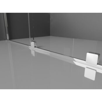 MEXEN/S - Velár sprchovací kút 160 x 80, transparent, chróm 871-160-080-01-01