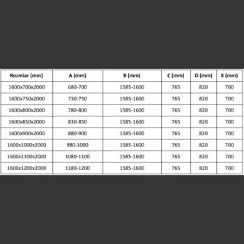 MEXEN/S - Velár sprchovací kút, posuvné dvere 160 x 100, dekor, zlato 871-160-100-31-50