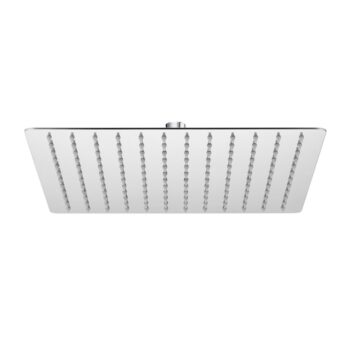 Mereo Nástenná vaňová batéria Viana so sprch.  tyčou, hadicou, ručnou a tanierovou  sprchou slim 200x200mm CBE60101SD