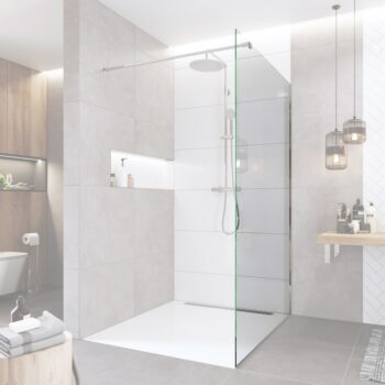 Mereo Novea sklo pre Walk in 65,4 x 200 cm, 8mm, EASY CLEAN CK10600S