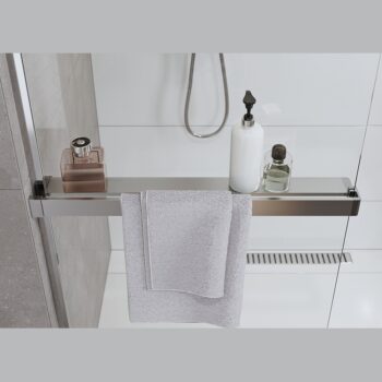 Mereo Polička k WALK IN, 140 cm, chróm ALU CK10621P