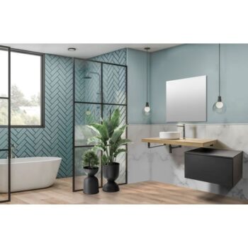 Mereo Ponte, kúpeľňová doska pod umývadlo 120 cm, dub Riviera CN262DR