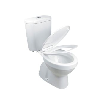 Mereo WC kombi, RIMLESS, spodný odpad s armatúrou VSD98