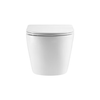Mereo WC závesné kapotované, Smart Flush RIMLESS, 4490x370x360, keramické, vr. sedátka CSS123 VSD82T1