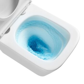 Mereo WC závesné kapotované, Smart Flush RIMLESS, 490x340x350, keramické, vr. sedátka CSS118S VSD83T1