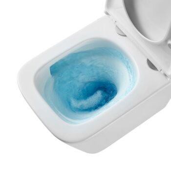 Mereo WC závesné kapotované, Smart Flush RIMLESS, 490x340x350, keramické, vr. sedátka CSS118S VSD83T1