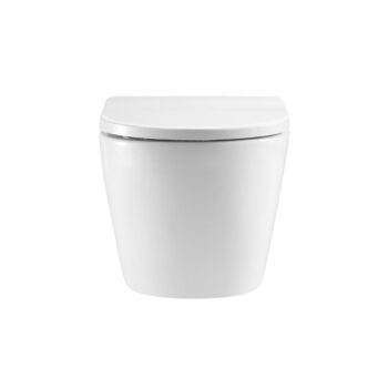 Mereo WC závesné kapotované, Smart Flush RIMLESS, 490x370x360, keramické, vr. sedátka CSS126 VSD82T2