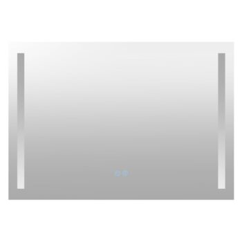 Mereo Zrkadlo 100x70 cm s LED osvetlením a odhmlievaním CN151