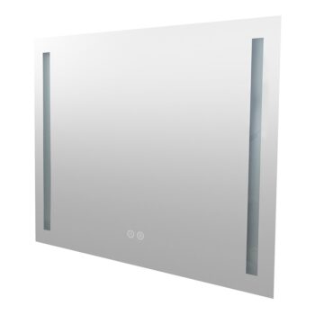 Mereo Zrkadlo 80x70 cm s LED osvetlením a odhmlievaním CN153