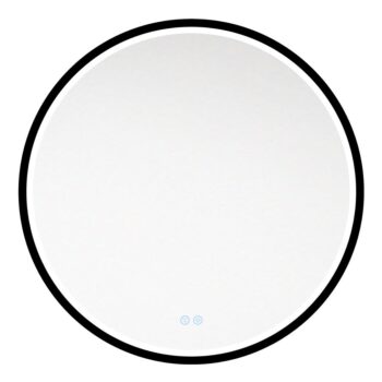 Mereo Zrkadlo okrúhle pr. 80 cm, LED osvetlenie a odhmlievanie CN165