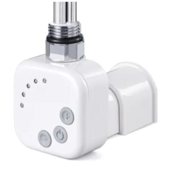 OLSEN SPA - Vykurovacia tyč BURG s termostatom - Farba vykurovacej tyče - Biela, Typ pripojenia - Podomietkové, Výkon vykurovacej tyče - 300 W RDOHT130006