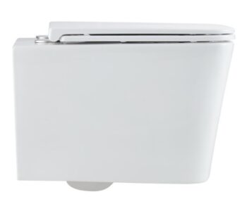 OLSEN SPA - Závesné WC ORLO TORNADO s FLAT sedadlom Soft-close OLKLT057EUQ1