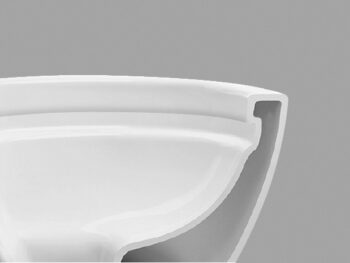 OLSEN SPA - Závesné WC orloja II. RIMLESS sa SLIM sedadlom Soft-close OLKLT003ER