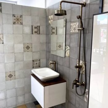 OMNIRES - ART DECO sprchový stĺp, bronz kartáčovaná AD5144BR