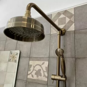 OMNIRES - ART DECO sprchový stĺp, bronz kartáčovaná AD5144BR