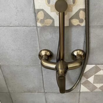 OMNIRES - ART DECO sprchový stĺp, bronz kartáčovaná AD5144BR