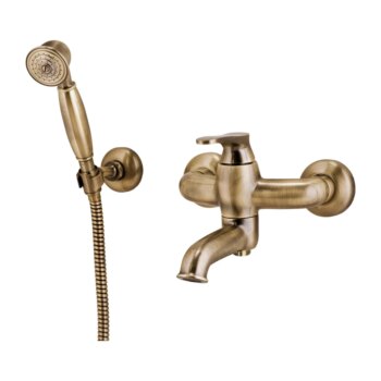 OMNIRES - ART DECO vaňová batéria so sprchovou súpravou, bronz kartáčovaná AD5131BR