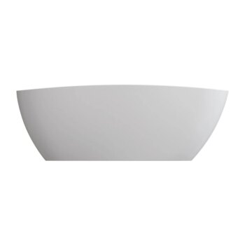 OMNIRES - BARCELONA M+vpne stojaca vaňa, 156 x 71 cm, biela mat BARCELONA156BM
