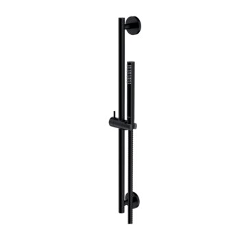 OMNIRES - MICROPHONE sprchová súprava s tyčou čierna /BLH/ MICROPHONE-SBL