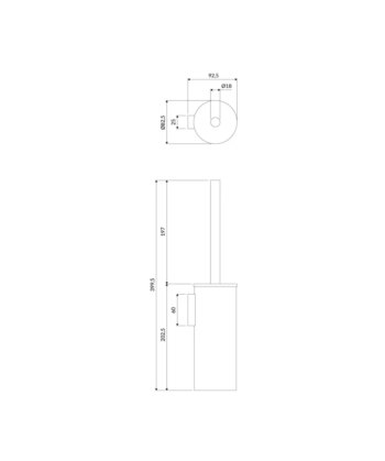 OMNIRES - MODERN PROJECT WC kefa nikl /NI/ MP60621NI