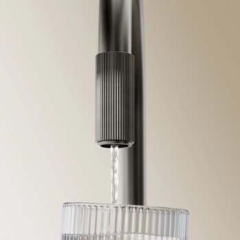OMNIRES OMNIRES - Drezová batéria (kompatibilná s akýmkoľvek systémom filtrácie vody), grafit SW9057GR