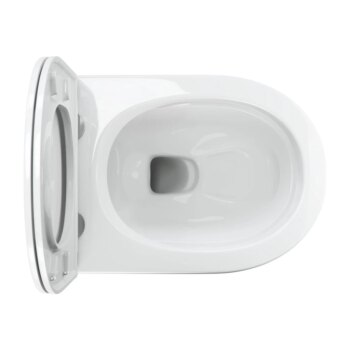 OMNIRES - OTTAWA COMFORT misa Rimless vrátane sedátka s slow, 54 x 37 cm biela lesk /BP/ OTTAWACMWBP