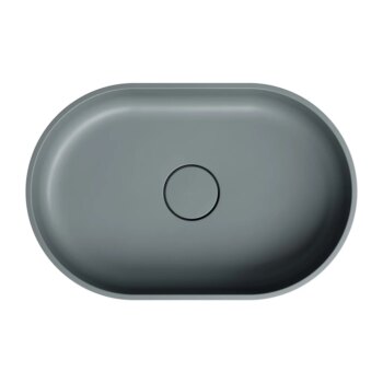 OMNIRES - OVO M+ umývadlo na dosku, 55 x 36 cm ash grey /AG/ OVOUNAG
